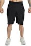 Men's Cotton Sports Shorts with Emblem Big Sam 1521 - 2