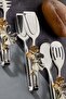 Set of 3 Premium Decorative Serving Tongs - Butterfly Detail, Elegance and Functionality Together - 5