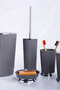Nely WC Brush -grey - 2