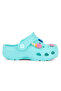 Dino Comfortable Sole Sea Pool Beach Children's Sandals Slippers Turquoise - 4