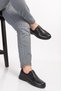 Di̇a Comfort Di̇a110 Orthopedic Diabetic Men's Shoes Black - 3