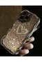 Gray Color Glitter Heart 13 Pro Max Phone Case - 3