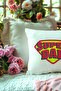 Super Dad Father's Day Printed Fiber Filled Gift Pillow - 2