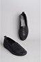 Seç 3020 Genuine Leather Comfort Women's Shoes Black - 7
