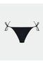 Two Mt Shop Quality Women's Bikini Bottom with Flat Tie Detail - 2