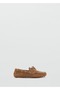 Suede Lace-Up Sailor Shoes - 3