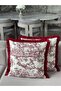 Double Sided Villagers Decorative Fringed Throw Pillow Case 1Pcs 43X43(Sk-K09) - 5