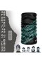 Digital Desing Blue Extreme Seamless Sports Blue Neck Collar Bandana Buff Paphos Hair Band