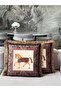 Double Sided Horse Decorative Fringed Throw Pillow Cover 1Pcs 43X43(Sk-K06) - 5