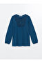 Women's Blouse with Tie Collar Embroidery (S5)