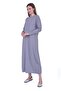 Invee 6930 - Gray Knitwear Dress Design - 3