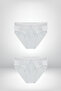 Eros Men's 2-Pack Slip 100% Cotton Hidden Waist Elastic Vr.Ek.G0.34.Y19 - 2