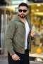 New Men's Seasonal Corduroy Twill Lined Inner Pocket Zippered Spring Summer Jacket