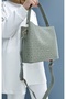 Women's Two Straps Adjustable Long Strap 5 Compartment Bag Tm1179 - 4