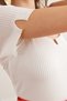 Women's White Collar and Sleeve Cutout Detailed Knitwear Blouse Blz- 19002884 - 6