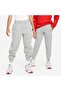 K nsw club flc jggr lbr - dk gray heather/base gray/(white) - 2