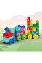 Bloks ABC Learning Train Construction Toy for Baby +1 Year Old (Mattel DXH35) - 3