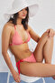 Ekose Desenli Biyeli Üçgen Regular Normal Bel Bikini Takımı TBESS25BT00183