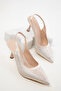 Beige Women's Classic Heeled Shoes 20444 - 2