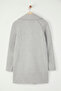 Gray Wool Melton Coat TWOAW21KB0017 - 7