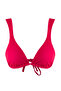 Burgundy Triangle Covered Bikini Top Tbess25Bu00057 - 4