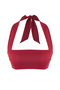 Bordo Straplez Kaplı Bikini Üstü TBESS25BU00054 - 5