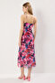 Pink Floral Maxi Woven Dress Twoss25El00658 - 4