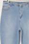 Light Blue High Waist Comfort/Medium Stretch Mom Fit Plus Size Jeans Tbbss25Cj00004 - 10