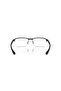 نظارة شمسية رجالية من ماركة PILLOW Optical - طراز AX 1061 - مقاس العدسة: 57 مم - لون أسود مطفي - 3
