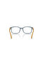نظارات شمسية رجالية صغيرة الحجم من نوع PILLOW Optical- VY 2030 - مقاس العدسة: 48 مم - لون أزرق فاتح شفاف - 3