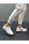 Champ White Linen Women's Casual Sports Shoes - 7
