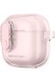 Amazing Thing MINIMAL for AirPods 4 (2024) case cover with Carabiner - Pink - 4