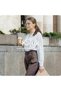Kajuk for Airpods 4 Vegan Leather Case and Carabiner Compatible with MagSafe - Saddle Brown - 3