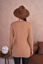 Long Sleeve Braided Tunic with Crew Neck and Embroidery Detail - 6