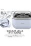 Duo Hang for Samsung Galaxy Buds3 case and Galaxy Buds 3 Pro with carabiner Clear | Light Blue - 3