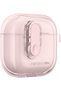 Amazing Thing MINIMAL for AirPods 4 (2024) case cover with Carabiner - Pink - 3