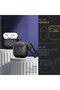 Parallax for AirPods 4 case cover (2024) with Carabiner - Matte Black - 2