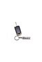Custom BMW 4D Silver Emblem Logo Embroidered Figure Metal Keychain - 2