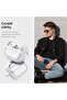 Spigen Ultra Hybrid for Samsung Galaxy Buds3/Galaxy Buds 3 Pro case with carabiner - Jet White - 4
