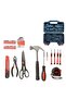 39 Pieces General Household Repair Tool Set with Plastic Tool Box Storage Bag - 8