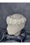 Nileda Crystal Beaded Bridal Henna Crown Hair Accessory - 5