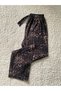 Snake Skin & Leopard Print Women's Single Bottom Pajamas - 2 Pieces Women's Pajama Bottoms - 4