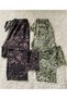 Snake Skin & Leopard Print Women's Single Bottom Pajamas - 2 Pieces Women's Pajama Bottoms - 3