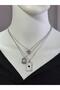 Vintage Style 3 Piece Steel Heart Necklace Set