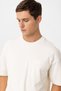 Relaxed basic men's t-shirt - 4