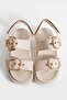 Wedge Heeled Double Strap Buckle Women's Sandals Orthopedic Comfortable Sole