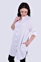 Double Layer 100% Cotton Long Sleeve Muslin Tunic-Shirt (Gift for Mothers)