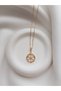 Round Flower Necklace - Steel Necklace - Steel Flower Necklace - 6