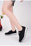Women's Elastic Laced Orthopedic Sole Sports Shoes - 5