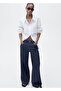 Wideleg mid waist jeans - 5